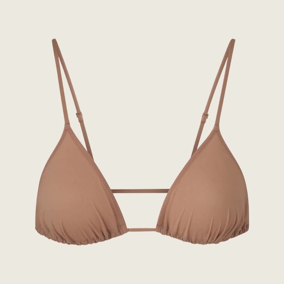 Skims Other - SKIMS Micro Cording String Bra  | XL | Sienna Tan | Wireless Sexy Lingerie